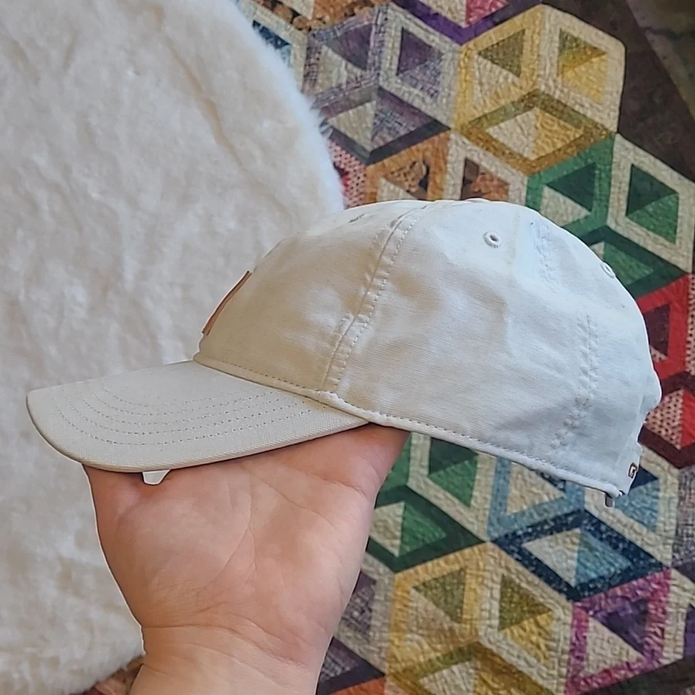 Carhartt Canvas Gray Casual Velcro Baseball Cap Hat - Picture 2 of 7